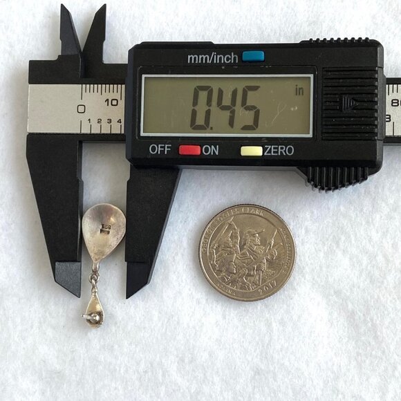 Sterling Silver 925 BOMA MOP Mother Of Pearl Oxidized Scrollwork Dangle Earrings - Picture 14 of 16